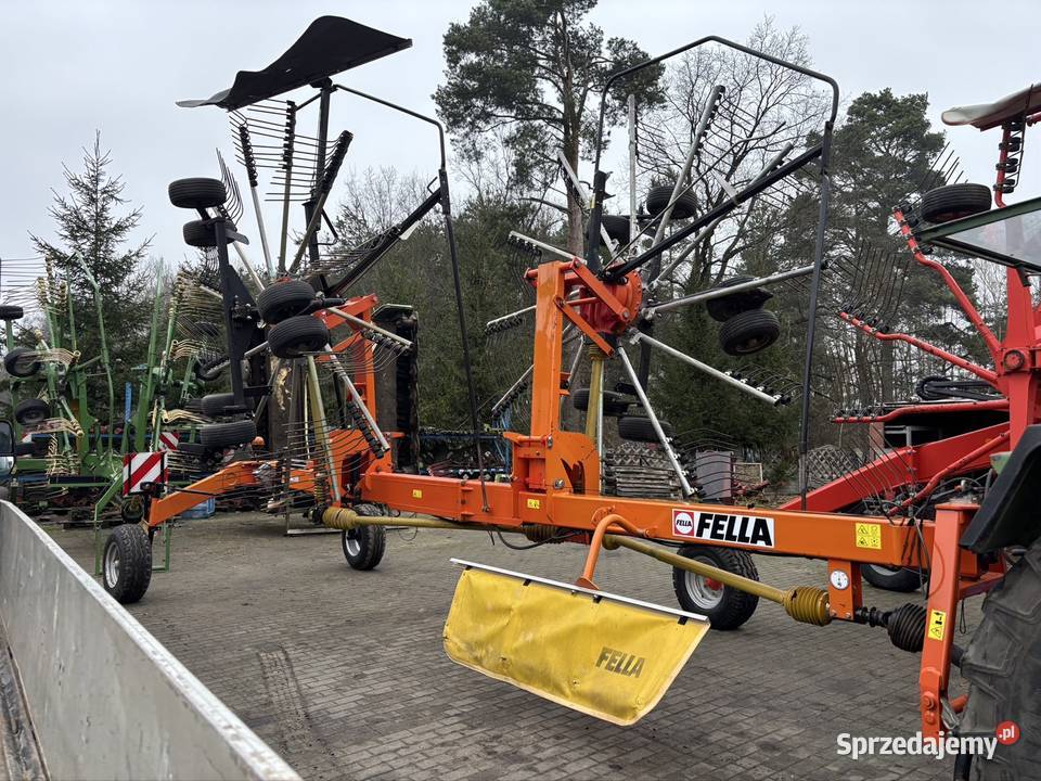 Fella ts 1603 zgrabiarka 2 karuzelowa do boku 1 Myszyniec