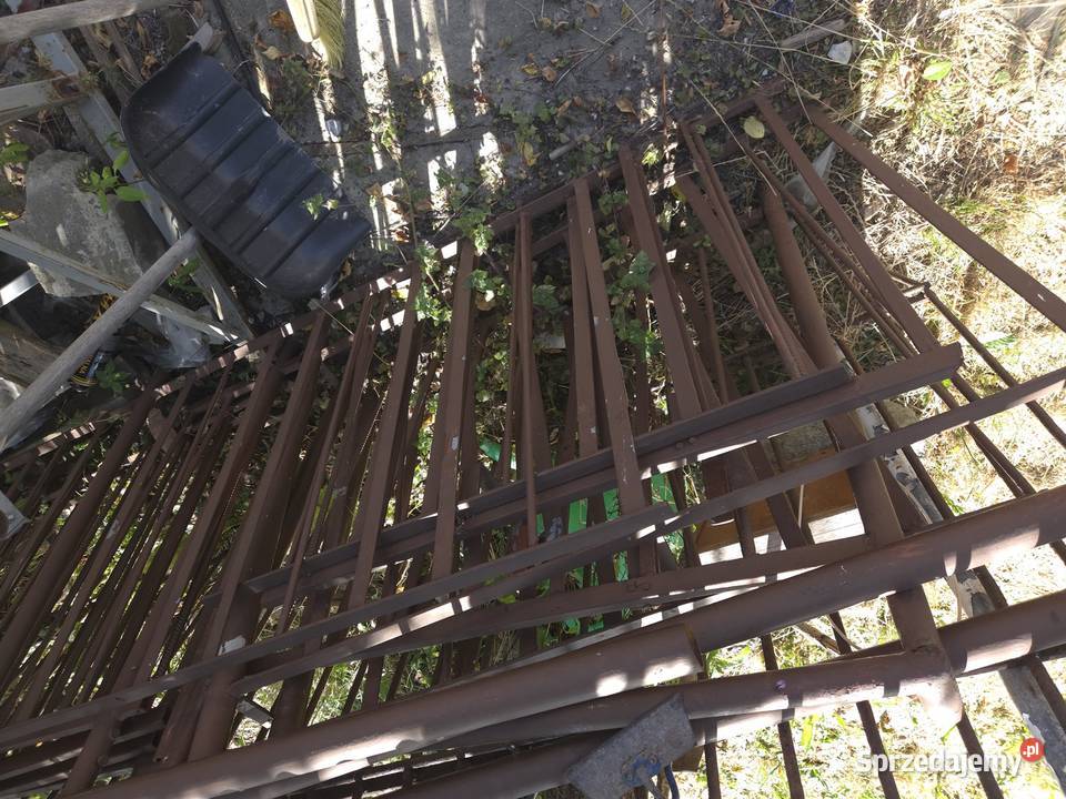 Barierka metalowa na Balkon Ogród 15mb Wąchock