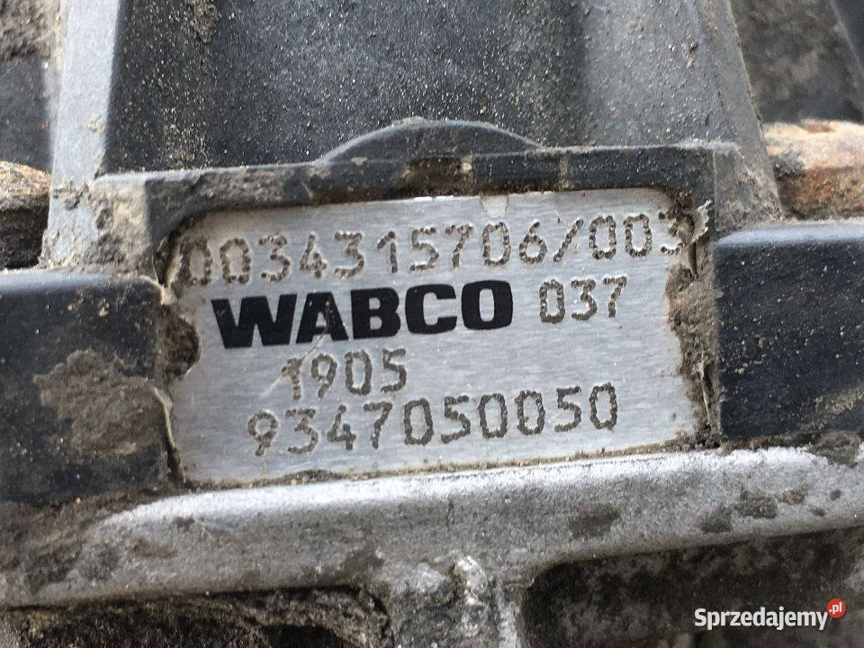 Zawór Wabco 9347050050 0034315706