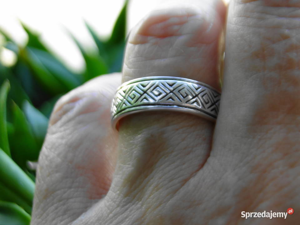 Stara Obrączkapierścionek srebro 925 Warszawa