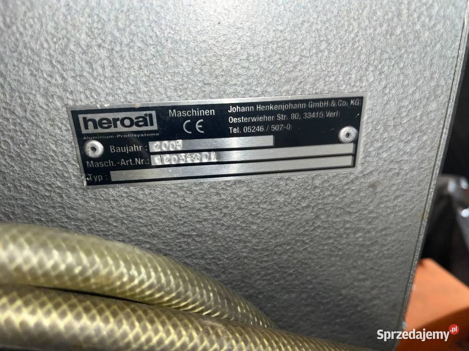Prasa pneumatyczna Heroal Schuco Zgierz