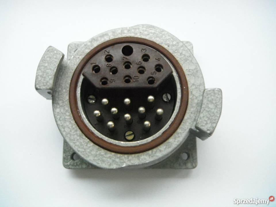 Pk 10 x 2 Półzłącze końcowe gniazdo 10x2 uchwyt Chlewiska