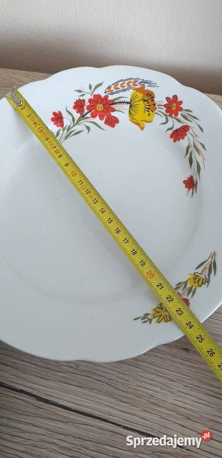 Talerze Ćmielów Porcelana i szkło łódzkie