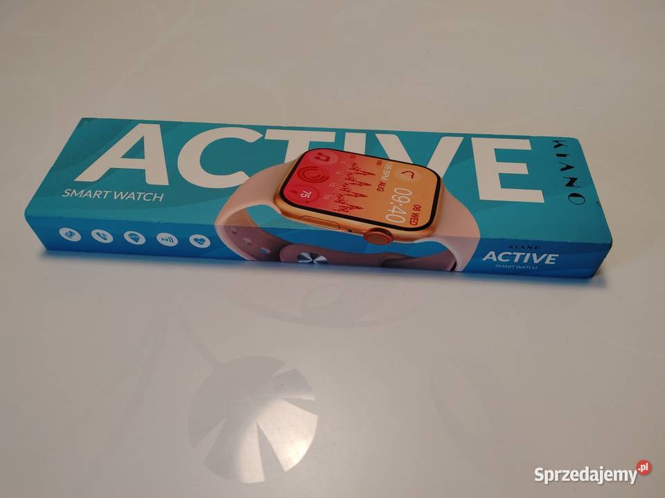 KIANO Watch Active stylowy złoty smartwatch Pozostałe Kraków