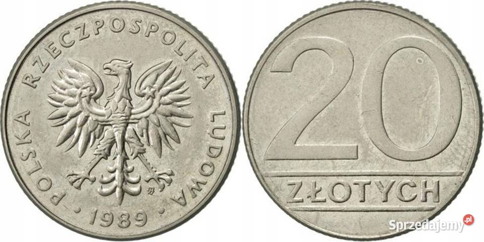 20 złotych 1989