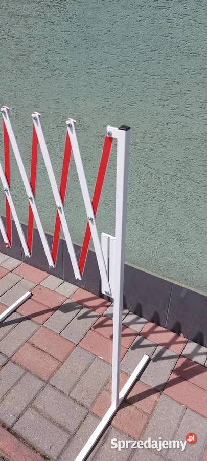 barierka ochronna zapora harmonijkowa rozsuwna małopolskie