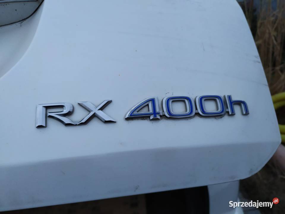 Lexus RX II 400h emblemat znaczek tylny RX 400h Toruń