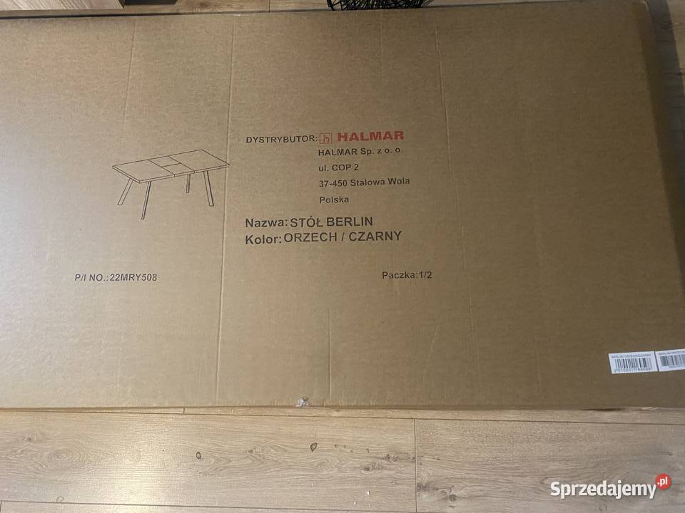 Stół Prostokątny Rozkładany BERLIN 140180 Kraków