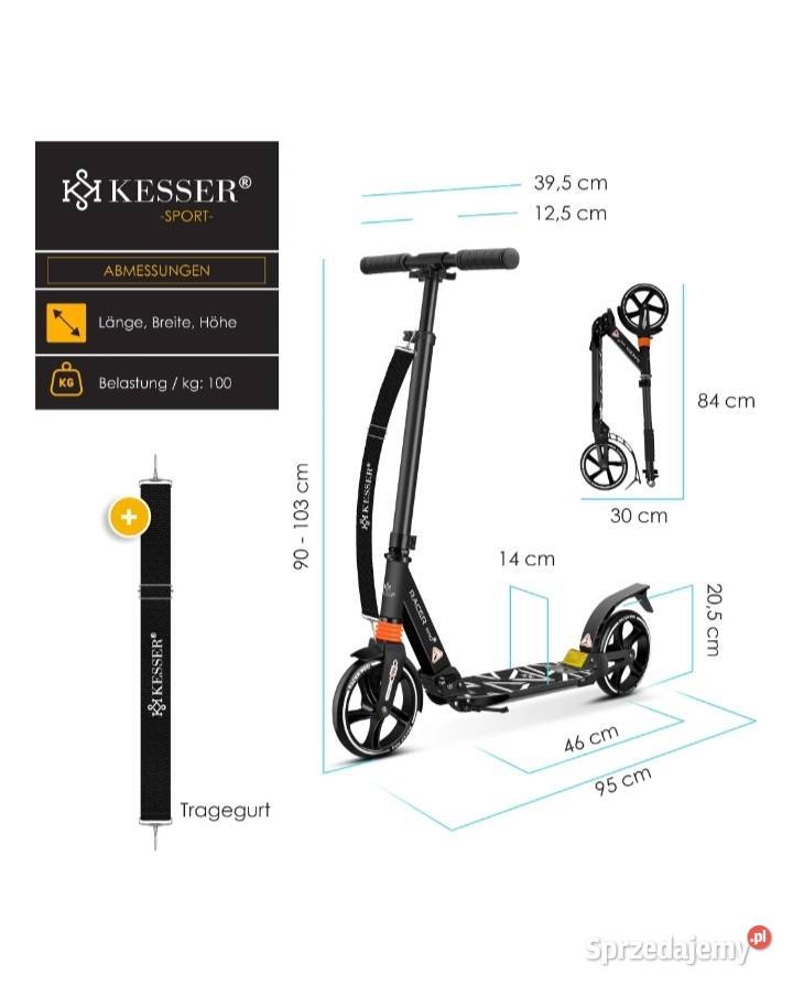 Hulajnoga koła 205mm Łódź sprzedam