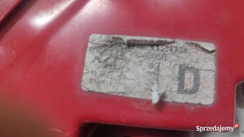 363G LAMPA TYŁ PRAWA LEWA KOMPLET RENAULT LAGUNA Włoszczowa