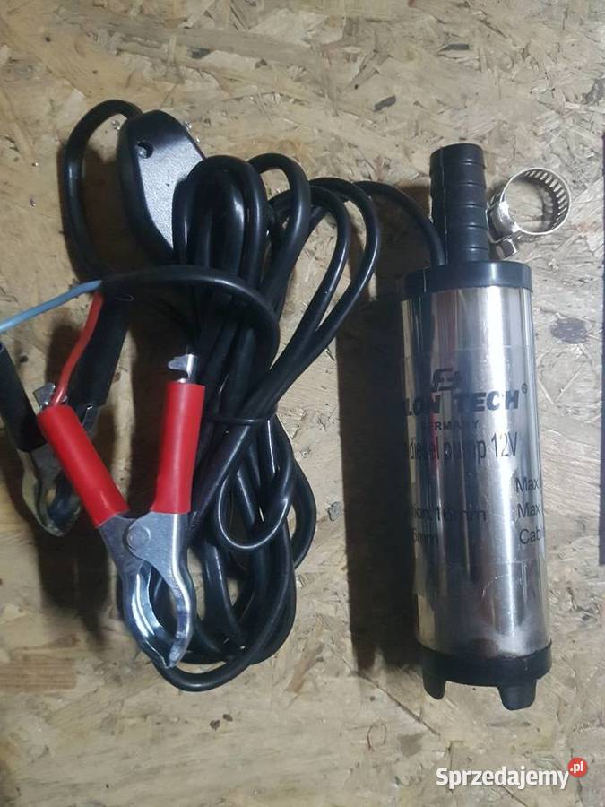 Pompka pompa do paliwa oleju ropy wody 12V 37mm Głogowa sprzedam