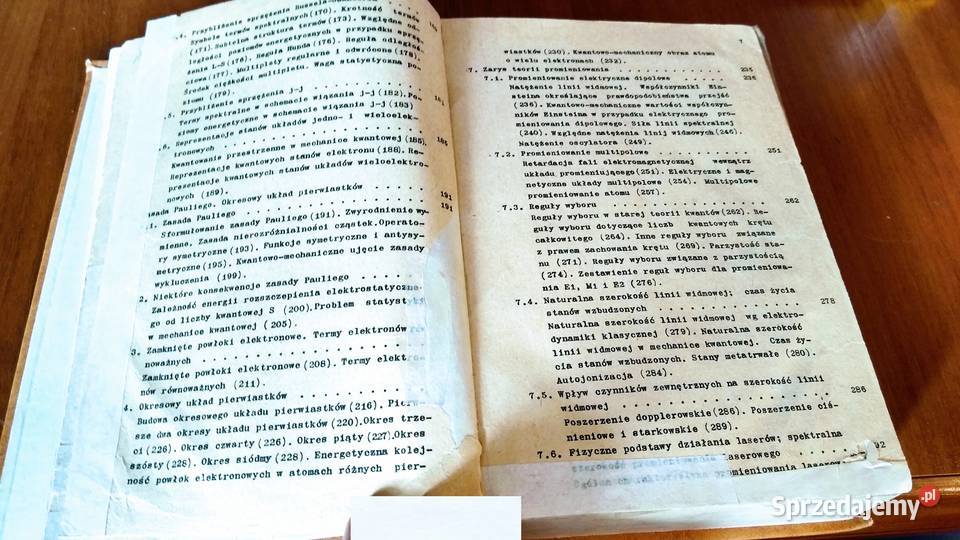 Wstęp do spektroskopii atomowej Zofia Leś Gdańsk sprzedam