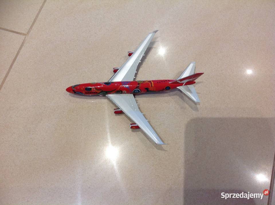 Model Samolotu QANTAS VH OJB metalowy lubuskie Nowa Sól