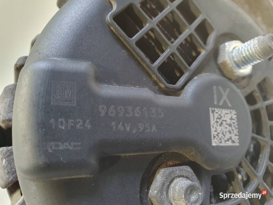 ALTERNATOR Chevrolet Aveo 14 16V 96936135 95A lubelskie Rudka