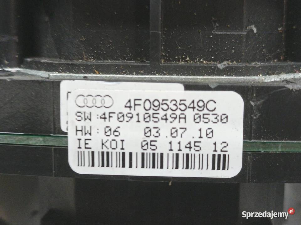 PRZEŁĄCZNIK ZESPOLONY 4F0953549C 4E0953503G