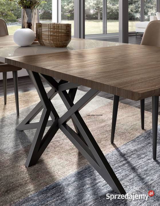 Nowoczesny stół włoski Nera rozkładany z 1 Przemyśl