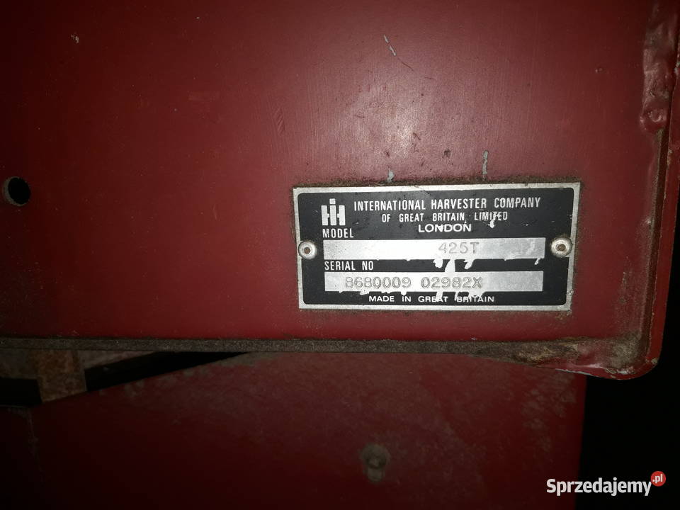 Prasa kostkująca International 425T nieuszkodzony