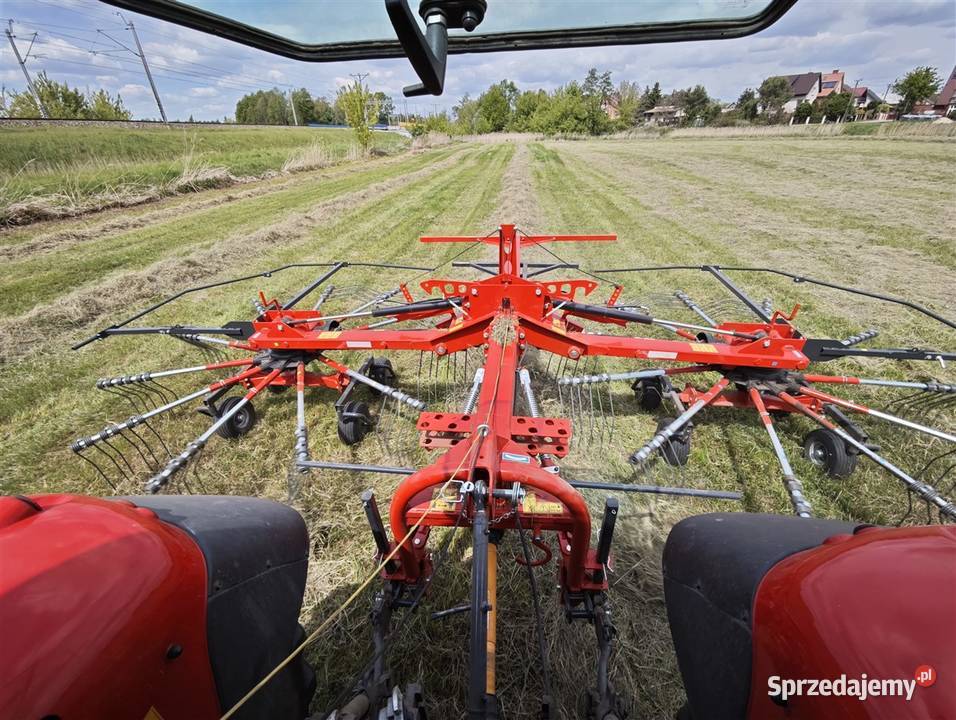 Zgrabiarka dwuwirnikowa ZK650 szerokość 65m nieuszkodzony Łomża