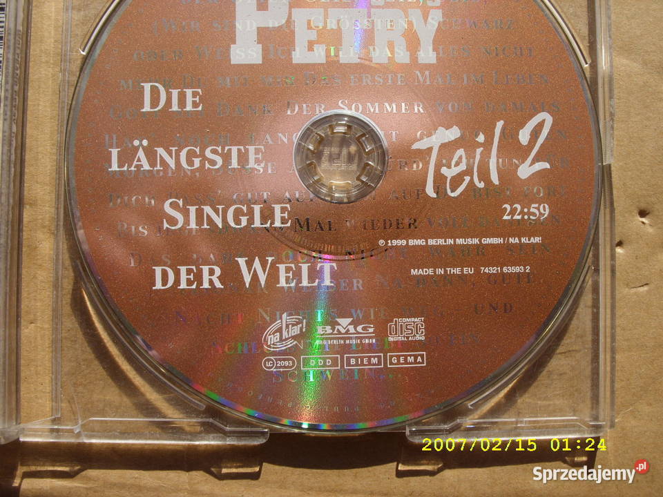 Pop CD WOLFGANG PETRY4 Plyty CD Wołów