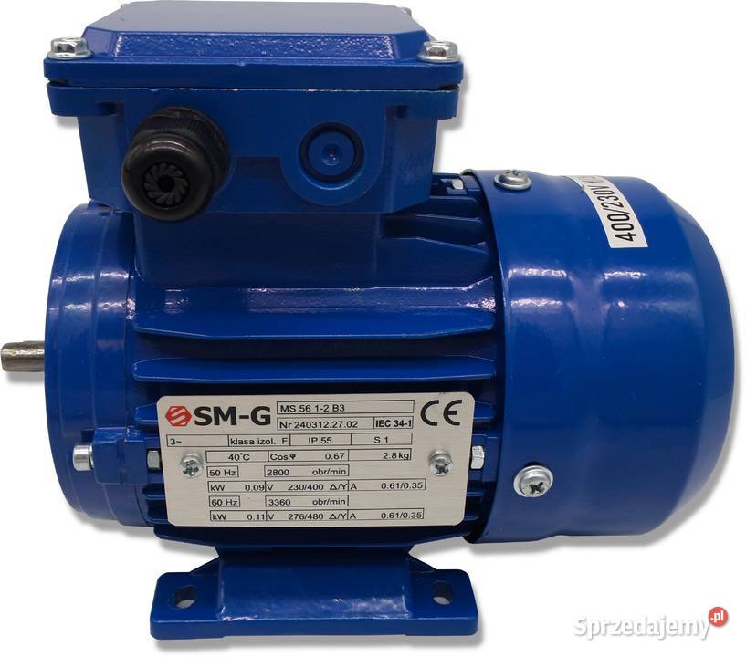 SILNIK ELEKTRYCZNY 009kW 230400V 2800 OBR Solec Kujawski sprzedam