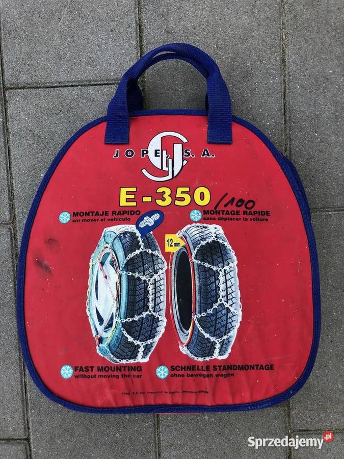 Łańcuchy śniegowe Jope E350 NOWE Nowosiedlice