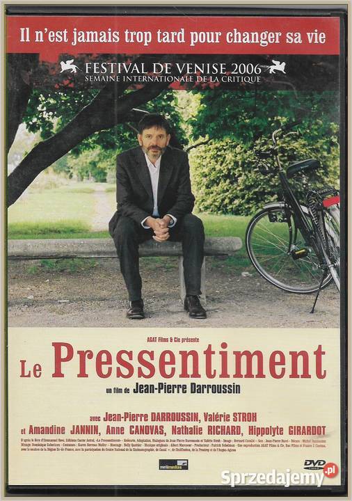 JP Derroussin Le Pressentiment 2006 DVD Komedia Krynica-Zdrój