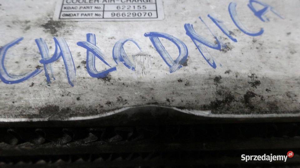 OPEL ANTARA 20 CDTI 09r intercooler 96629070 Chłodnice powietrza (intercoolery) sprzedam