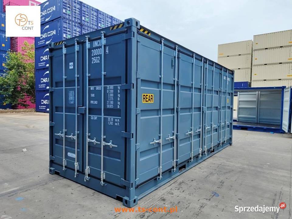 Kontener morski magazynowy 20 HC Open Side One Bydgoszcz