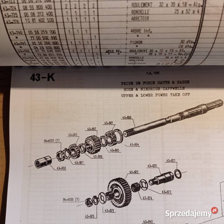 Katalog Części RENAULT 7464 A 4 PDF Kamień Pomorski