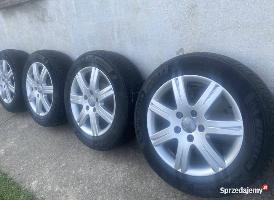 Koła do audi Q7 na oponach zimowych Michelin Kędzierzyn-Koźle sprzedam