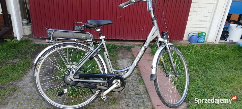 Rower elektryczny saxonettespartaktm velo de Lipsko