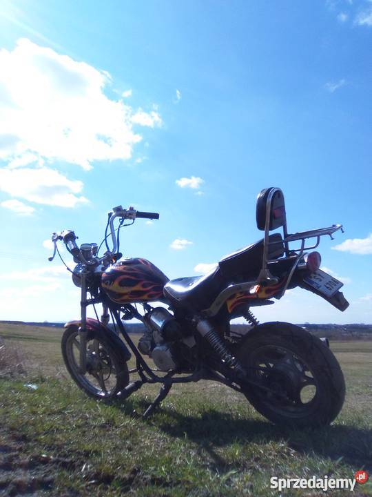 Kingway chopper 50 motorower Rok produkcji 2007 Poręba