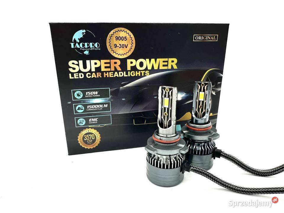 Żarówki LED HB3 930V canbus komplet Pomiechówek sprzedam
