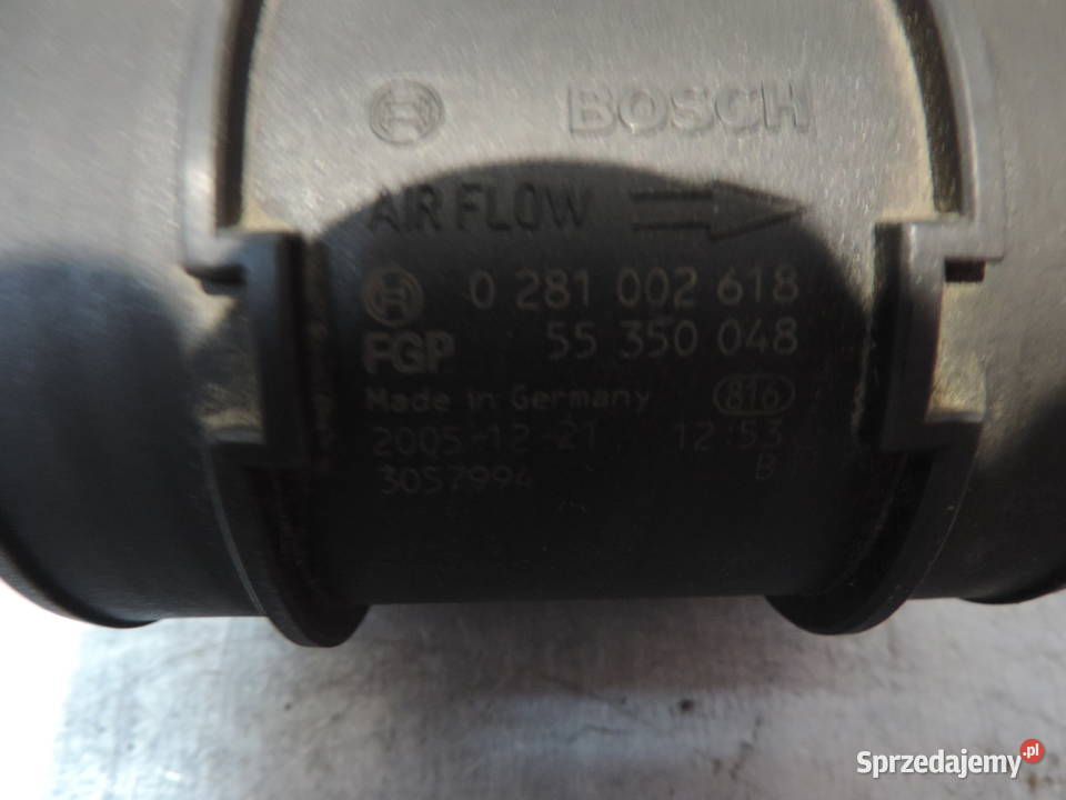 OPEL ASTRA H 19 CDTI PRZEPŁYWOMIERZ 0281002618 Nowy Sącz sprzedam