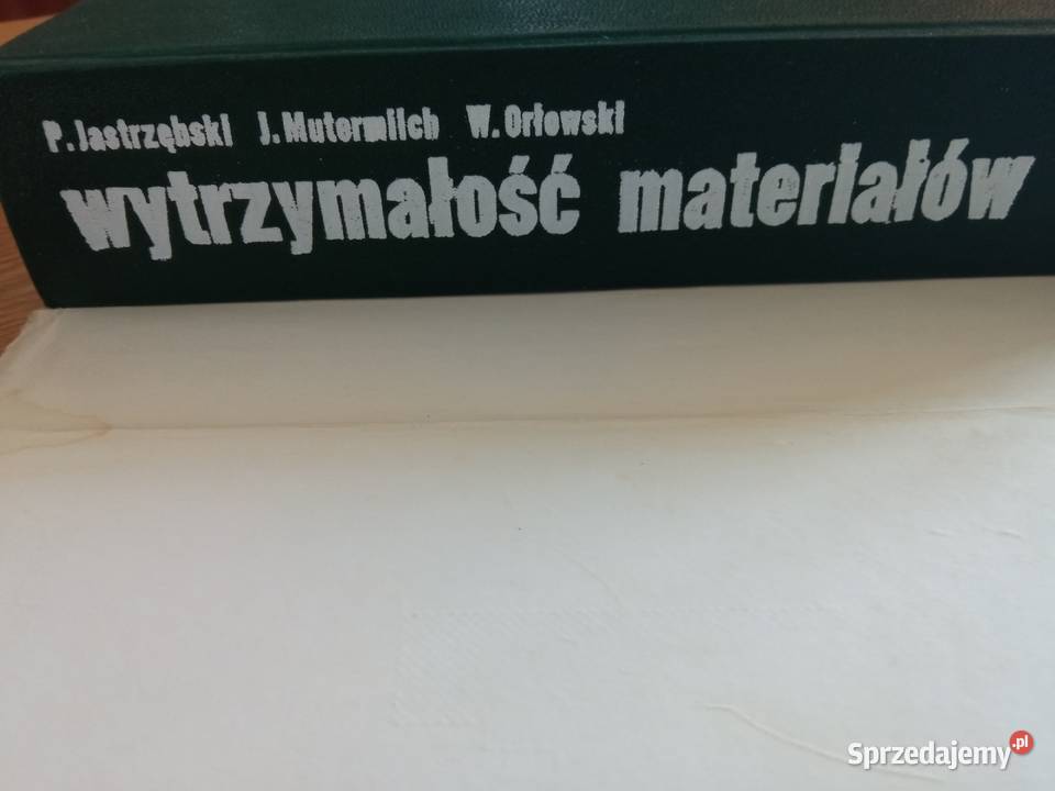 Wytrzymałość Materiałów Jastrzębski JMutermilch