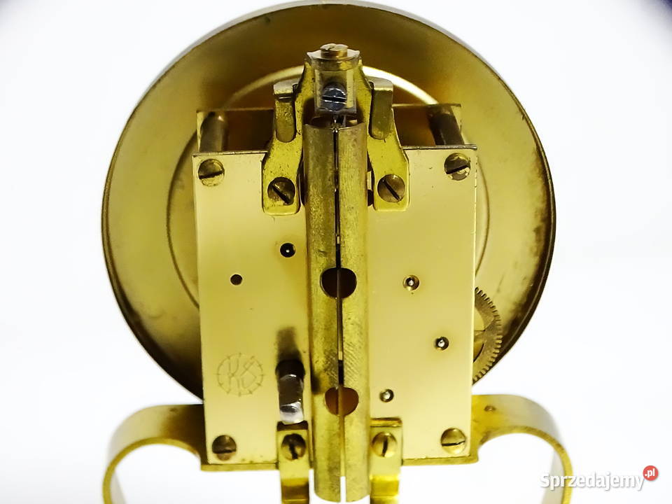 Niemiecki zegar mechaniczny rocznego torsyjny Zegary Biłgoraj