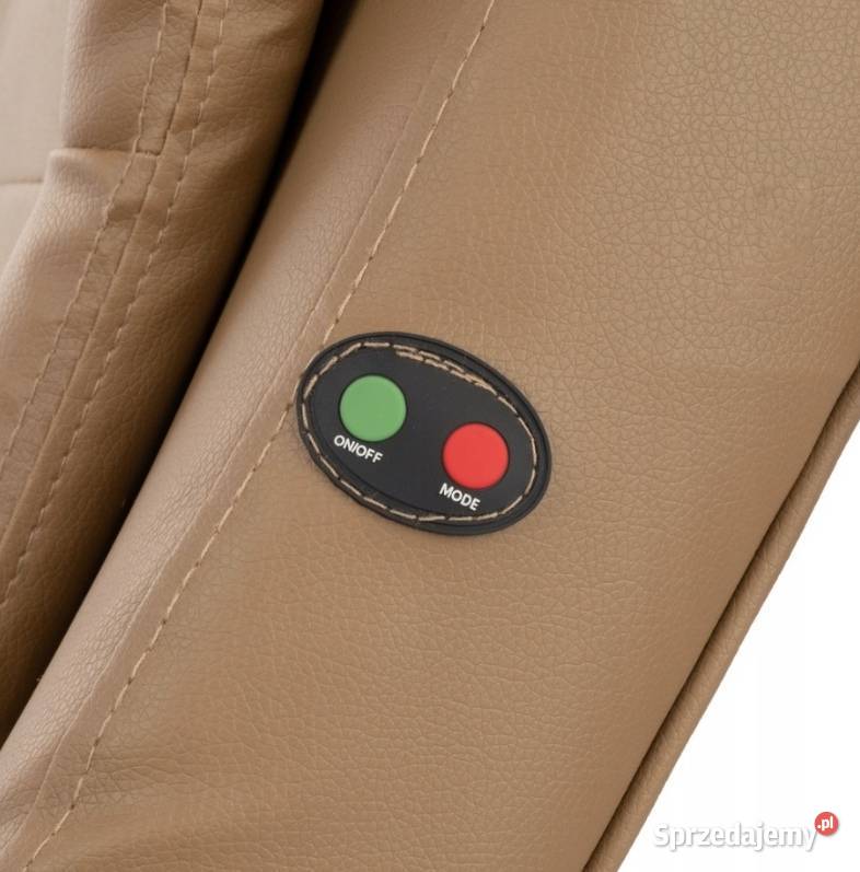 Wyprofilowane oparcie z masażem fotela ventor Ząbki