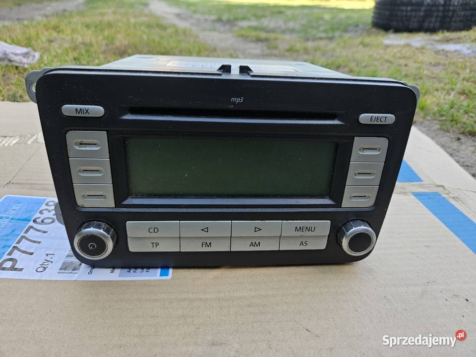 Radio Cd Mp3 Volkswagen 1K0035186AD MP3 mazowieckie Siennica