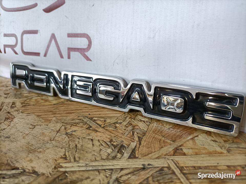 JEEP RENEGADE EMBLEMAT NAPIS ZNACZEK LOGO DRZWI