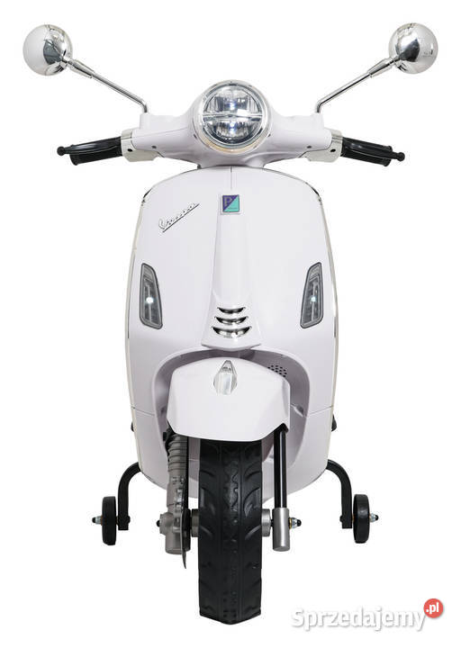 Pojazd Skuter Vespa ROMA Biały motorek dziecka Łopuszno sprzedam