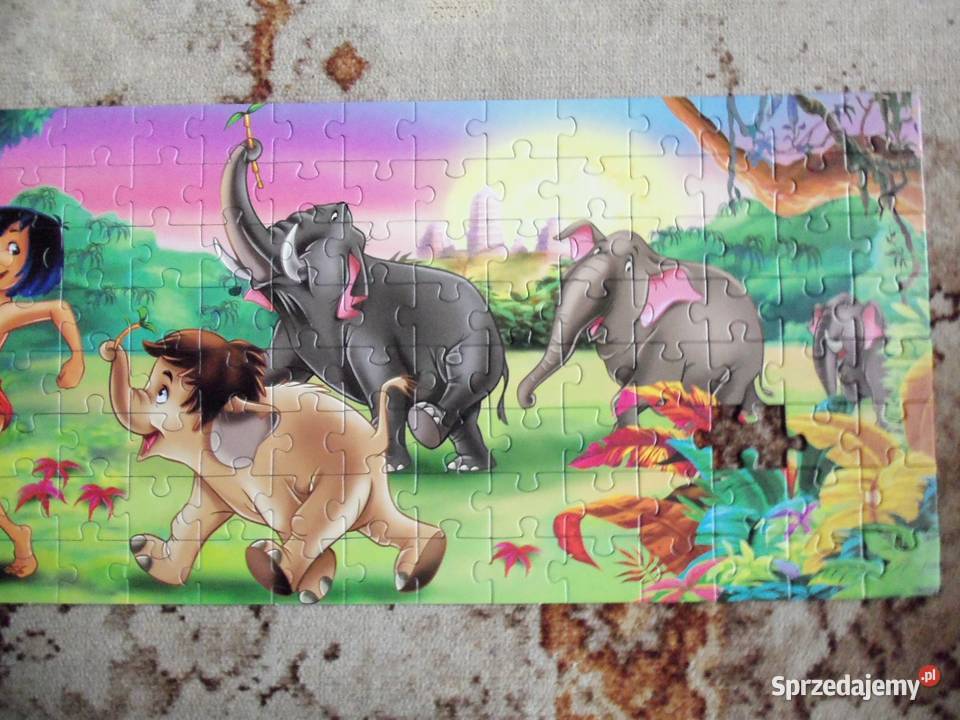 Puzzle dzieci Panorama brak 1 elementu 4 lata+ Głuchołazy