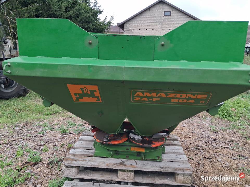 Rozsiewacz Amazone f 804 hydraulika pomorskie Lipnica