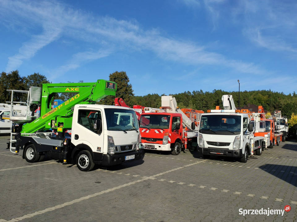 Nissan Cabstar Zwyżka Podmośnik Koszowy Widełki