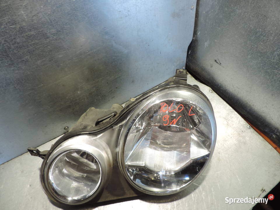 VW POLO IV 9N LAMPA LEWA PRZEDNIA LEWY PRZÓD Lampy przednie małopolskie