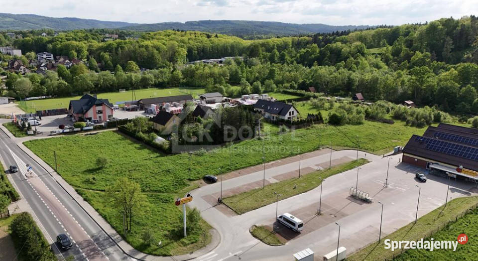 Działka komercyjno usługowa 7929ar Biedronce małopolskie Biertowice