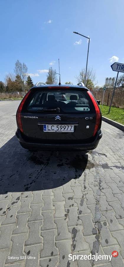 Citroen C5 18 benzyna 2002r kombi hak wielofunkcyjna kierownica Lublin