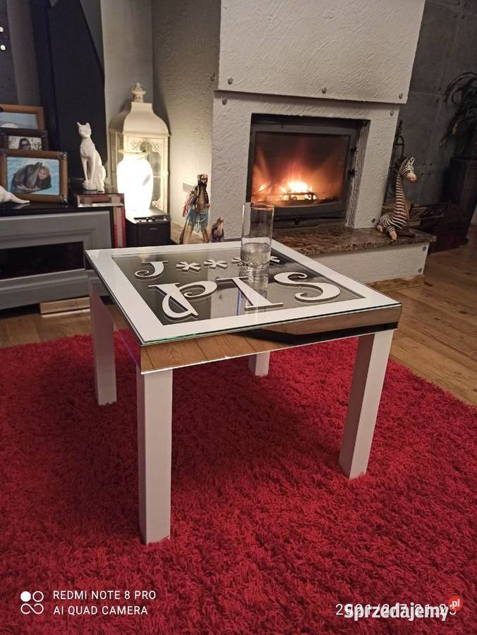 Stolik kawowy 55x55 lustrzany Twoj pomysł na sprzedam