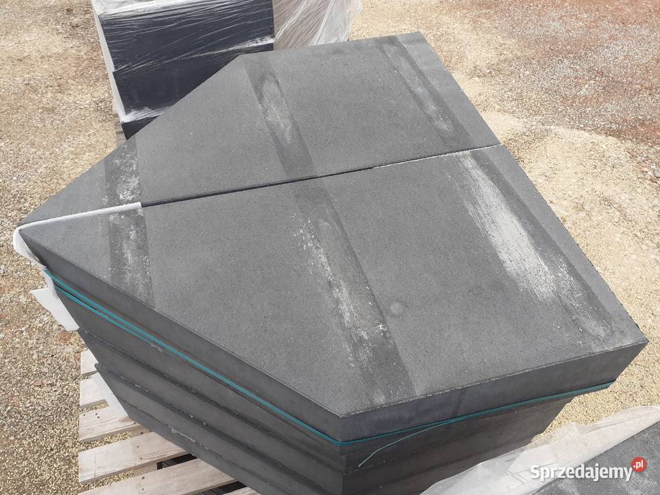 Stopień Venetto Betonowy skośny 45x90 grafit II Wielogóra sprzedam