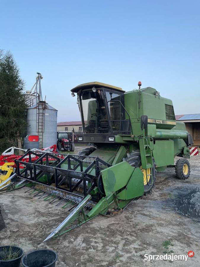 John Deere 1075 Kombajn opolskie Strzeleczki