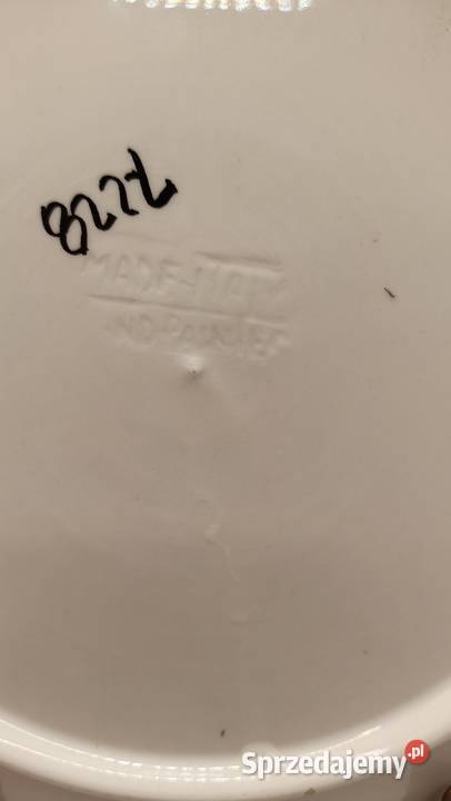 Talerz dekoracyjny Italy Włochy ręcznie malowany lubelskie Zamość